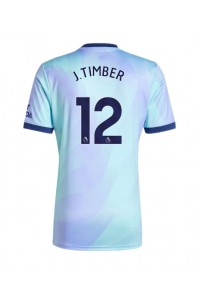 Arsenal Jurrien Timber #12 Voetbaltruitje 3e tenue 2024-25 Korte Mouw